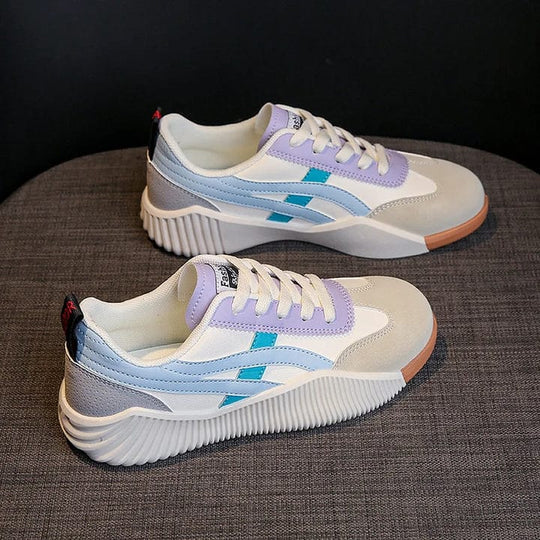 Orthopedische Sneakers Dames met Chunky Zool en Ademend Materiaal - ZovaFashion - Schoenen Dames