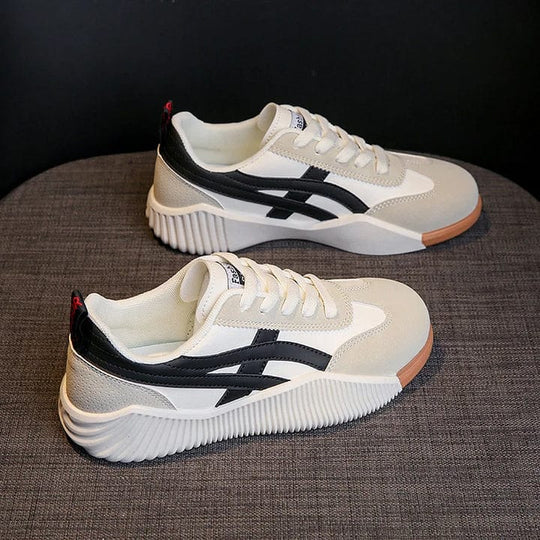 Orthopedische Sneakers Dames met Chunky Zool en Ademend Materiaal - ZovaFashion - Schoenen Dames