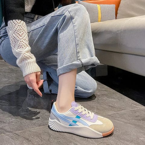 Orthopedische Sneakers Dames met Chunky Zool en Ademend Materiaal - ZovaFashion - Schoenen Dames