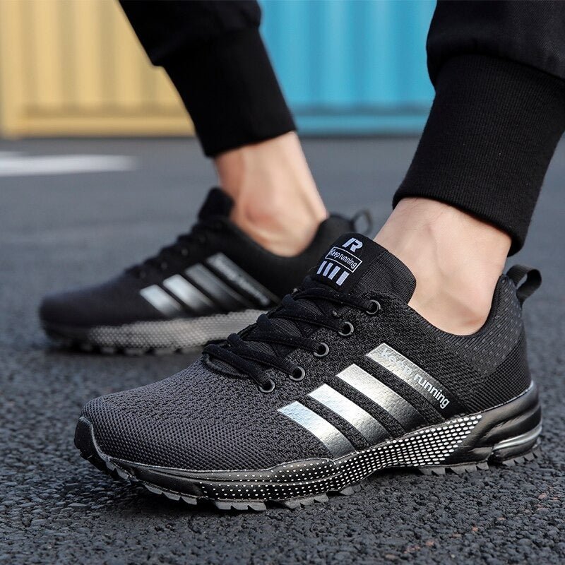 Orthopedische Sneakers Dames met Luchtkussenontwerp en Ronde Neus - ZovaFashion - Schoenen Dames