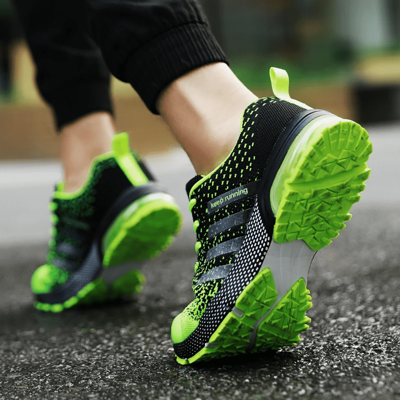 Orthopedische Sneakers Dames met Luchtkussenontwerp en Ronde Neus - ZovaFashion - Schoenen Dames