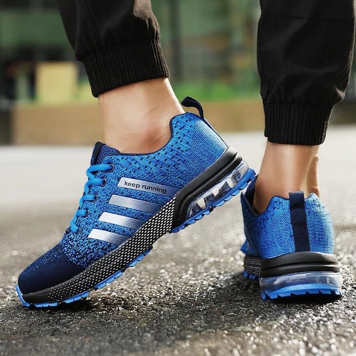 Orthopedische Sneakers Dames met Luchtkussenontwerp en Ronde Neus - ZovaFashion - Schoenen Dames