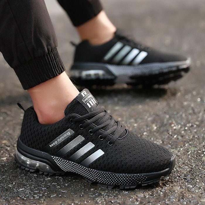 Orthopedische Sneakers Dames met Luchtkussenontwerp en Ronde Neus - ZovaFashion - Schoenen Dames