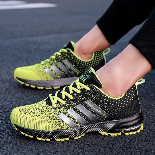 Orthopedische Sneakers Dames met Luchtkussenontwerp en Ronde Neus - ZovaFashion - Schoenen Dames