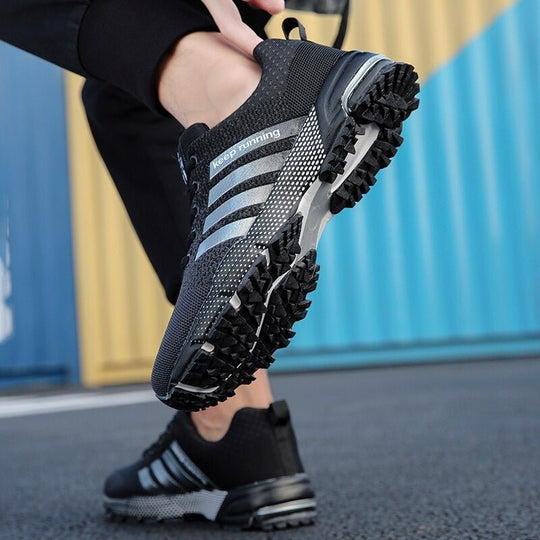 Orthopedische Sneakers Dames met Luchtkussenontwerp en Ronde Neus - ZovaFashion - Schoenen Dames