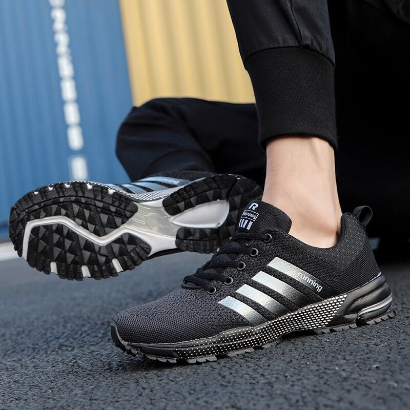 Orthopedische Sneakers Dames met Luchtkussenontwerp en Ronde Neus - ZovaFashion - Schoenen Dames