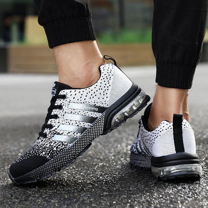 Orthopedische Sneakers Dames met Luchtkussenontwerp en Ronde Neus - ZovaFashion - Schoenen Dames