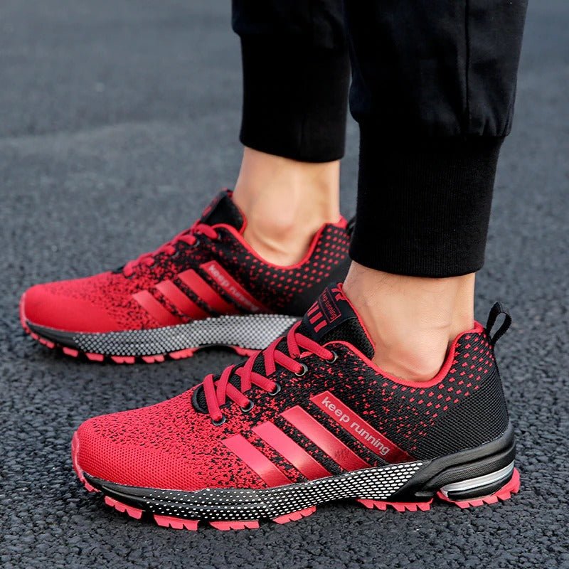 Orthopedische Sneakers Dames met Luchtkussenontwerp en Ronde Neus - ZovaFashion - Schoenen Dames