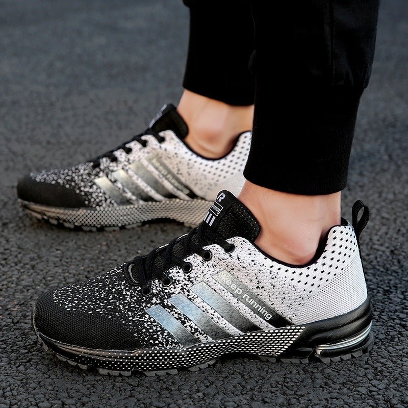 Orthopedische Sneakers Dames met Luchtkussenontwerp en Ronde Neus - ZovaFashion - Schoenen Dames