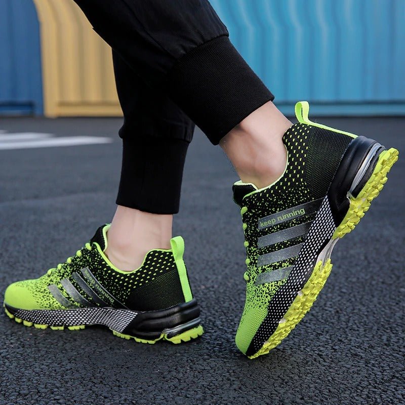 Orthopedische Sneakers Dames met Luchtkussenontwerp en Ronde Neus - ZovaFashion - Schoenen Dames
