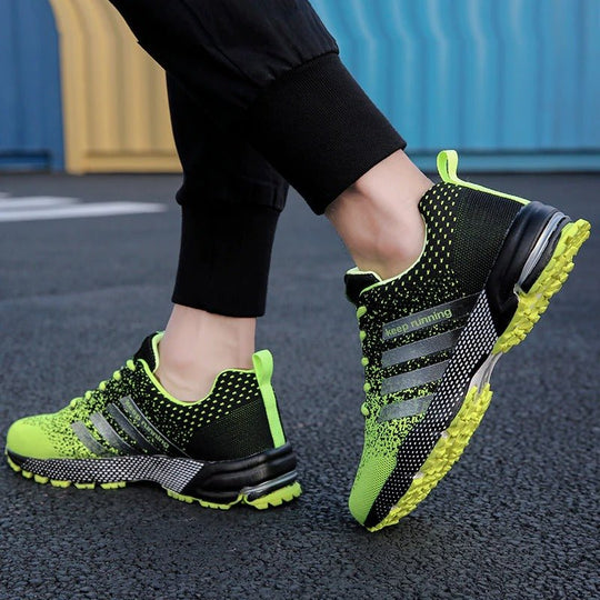 Orthopedische Sneakers Dames met Luchtkussenontwerp en Ronde Neus - ZovaFashion - Schoenen Dames