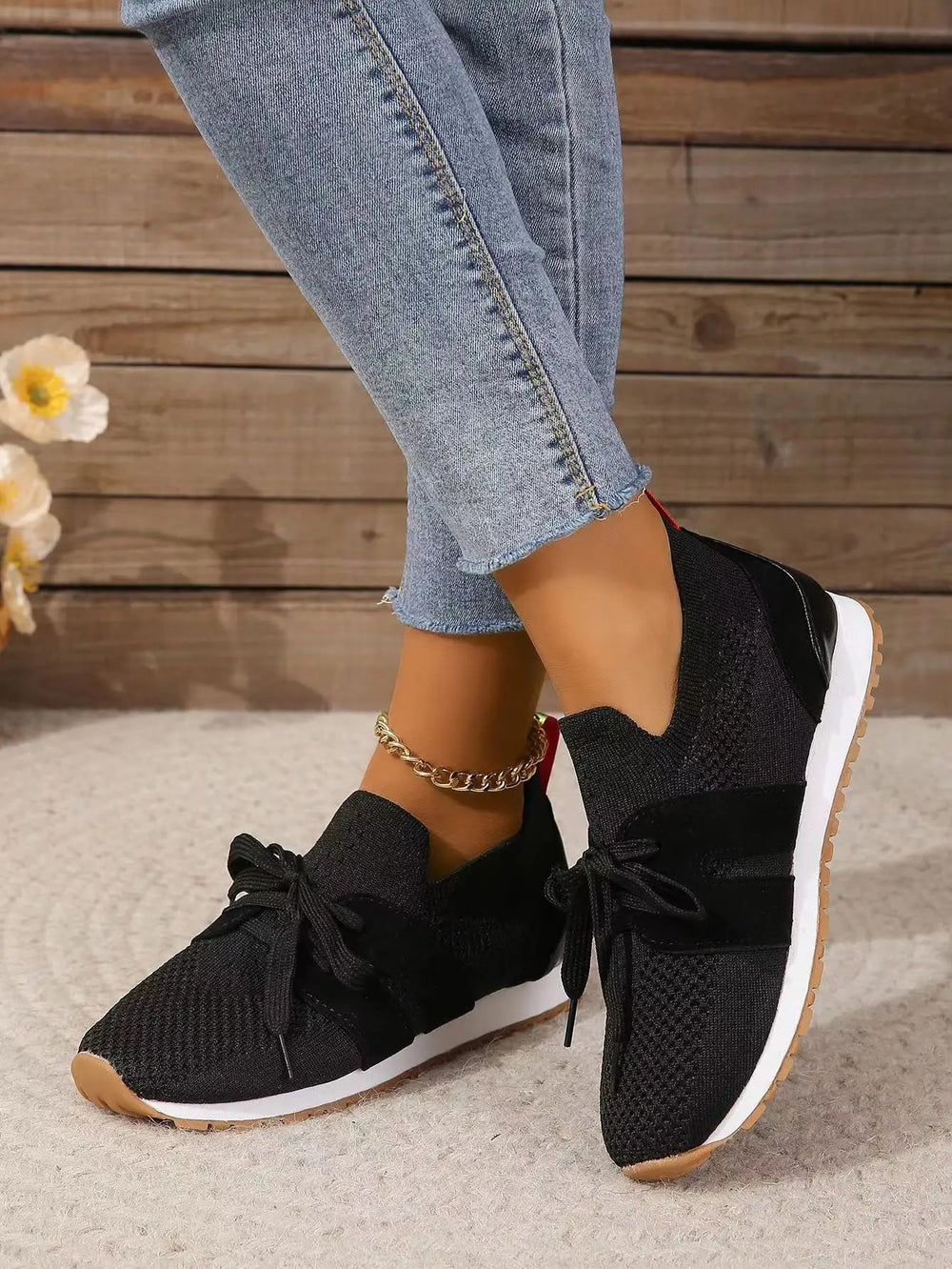 Orthopedische Sneakers Dames van Mesh met Ergonomisch Ontwerp - ZovaFashion - Schoenen Dames