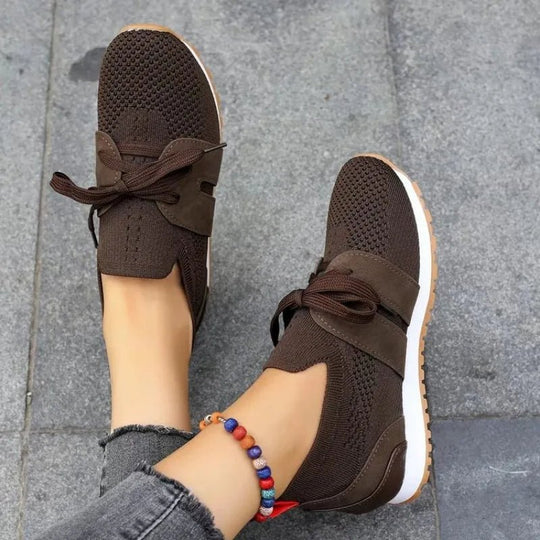 Orthopedische Sneakers Dames van Mesh met Ergonomisch Ontwerp - ZovaFashion - Schoenen Dames