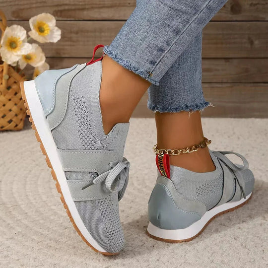 Orthopedische Sneakers Dames van Mesh met Ergonomisch Ontwerp - ZovaFashion - Schoenen Dames