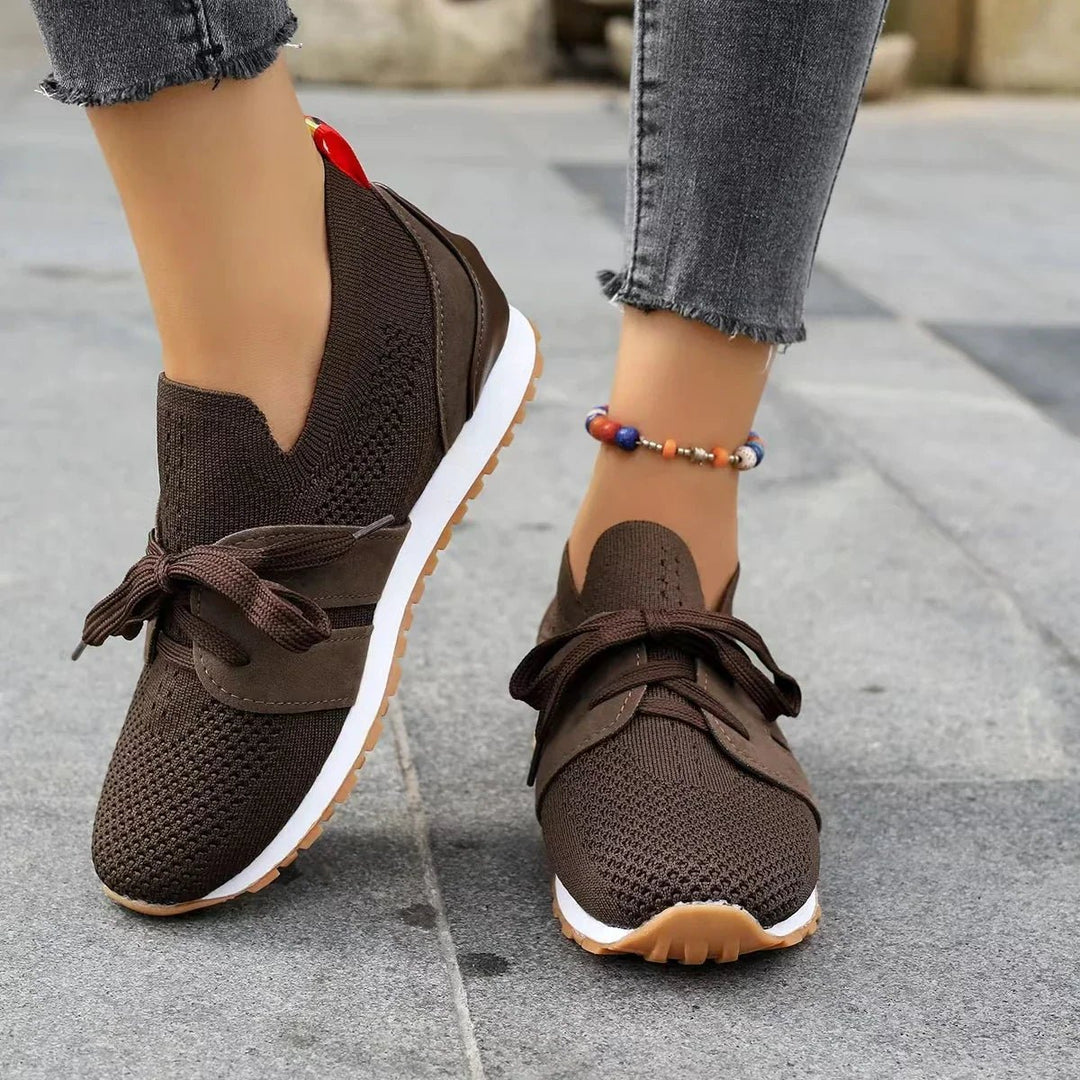 Orthopedische Sneakers Dames van Mesh met Ergonomisch Ontwerp - ZovaFashion - Schoenen Dames