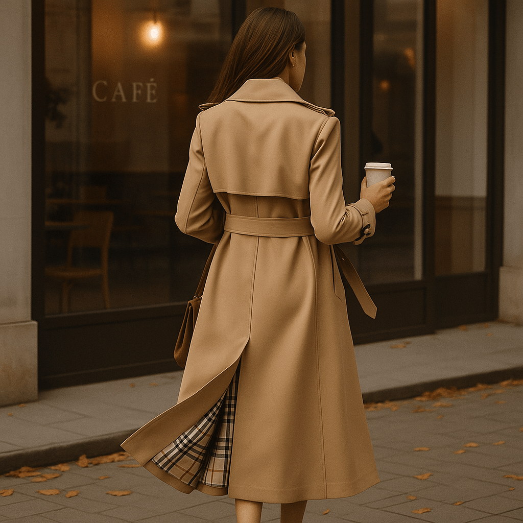Pavia – Elegante Dames Trenchcoat