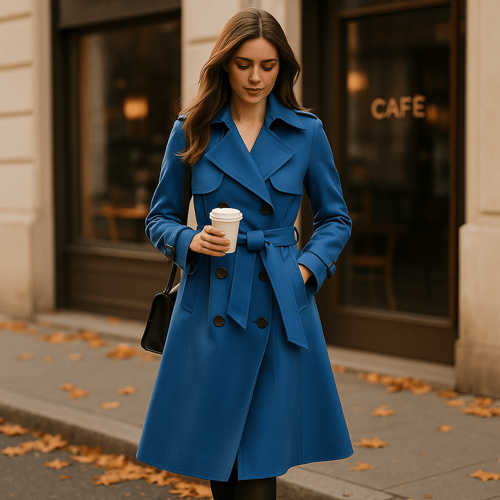 Trenchcoat - Dubbele Sluiting - Klassieke Stijl