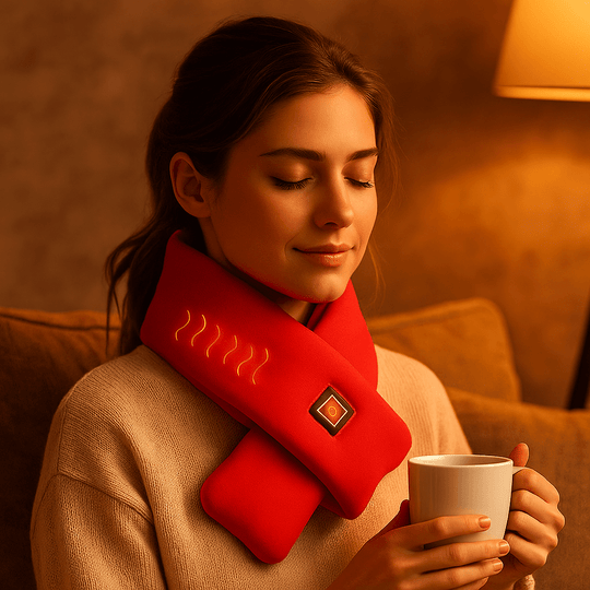 Verwarmde Elektrische Sjaal Winter 3 Temperatuurinstellingen