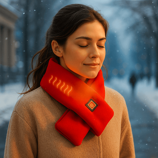 Verwarmde Elektrische Sjaal Winter 3 Temperatuurinstellingen