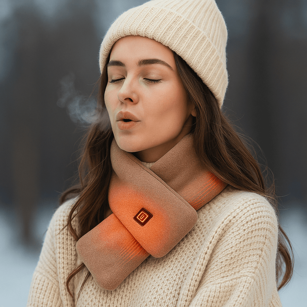 Verwarmde Elektrische Sjaal Winter 3 Temperatuurinstellingen