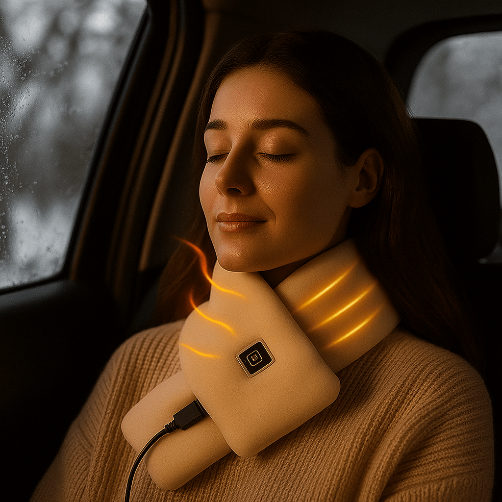 Verwarmde Elektrische Sjaal Winter 3 Temperatuurinstellingen