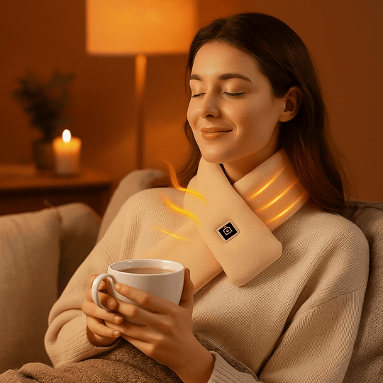 Verwarmde Elektrische Sjaal Winter 3 Temperatuurinstellingen