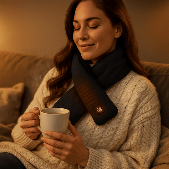 Verwarmde Elektrische Sjaal Winter 3 Temperatuurinstellingen