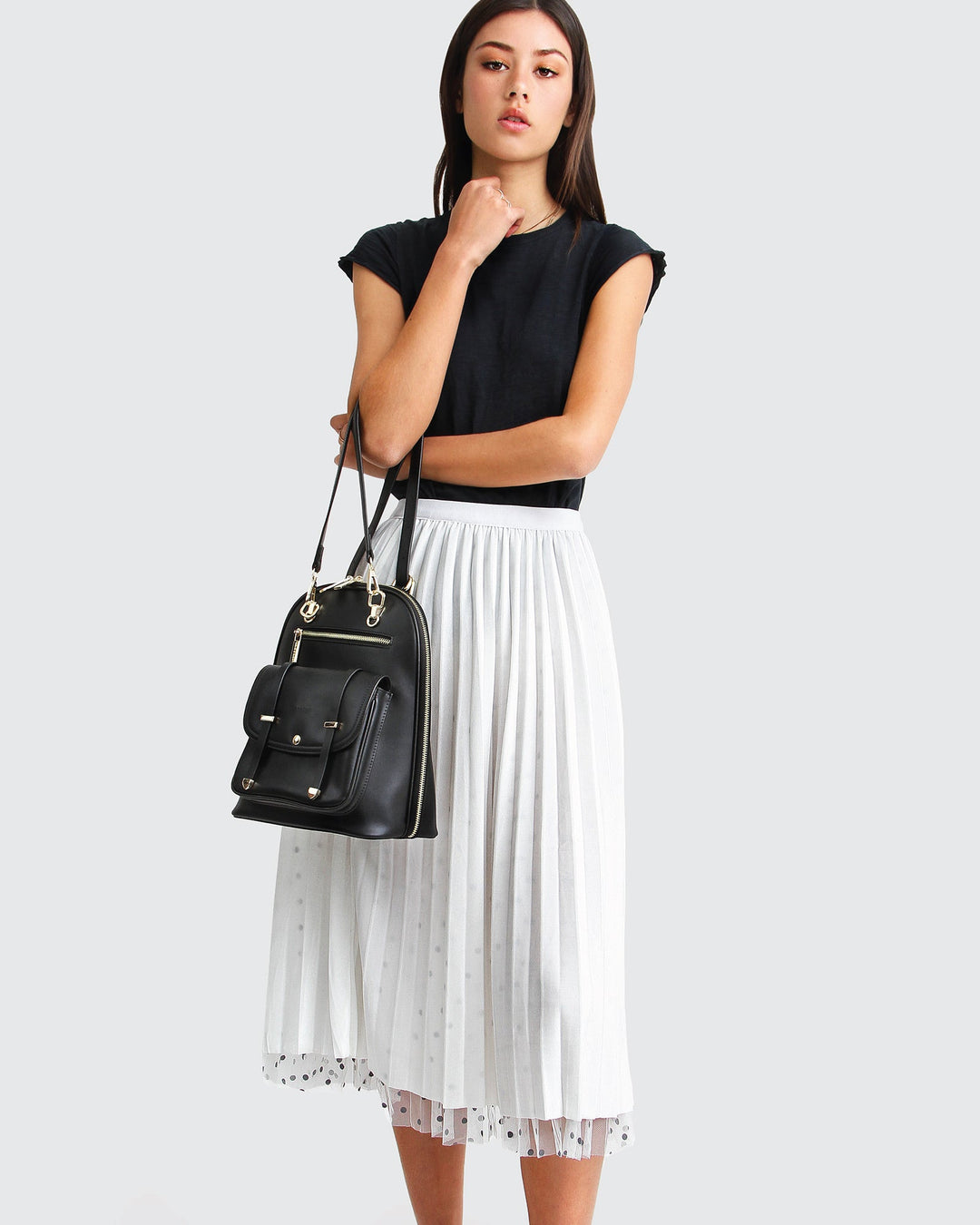 Reversible Midi Zomerrok Dames met Elastische Tailleband - Zova - Fashion