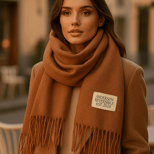 Reversibele Pashmina Sjaal Elena – Elegant en Zacht