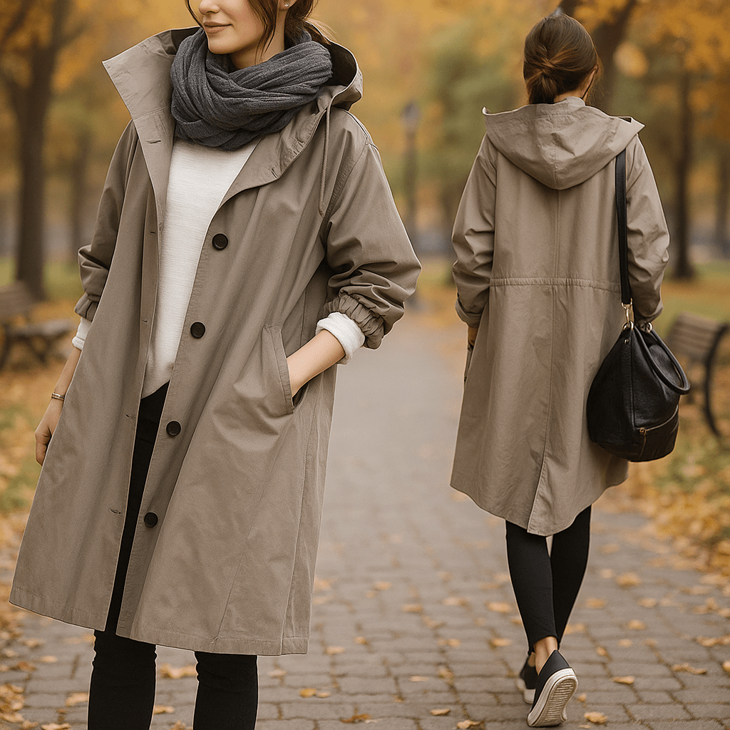 Siena - Elegante Trenchcoat - Tijdloos Stijl - Perfecte Pasvorm