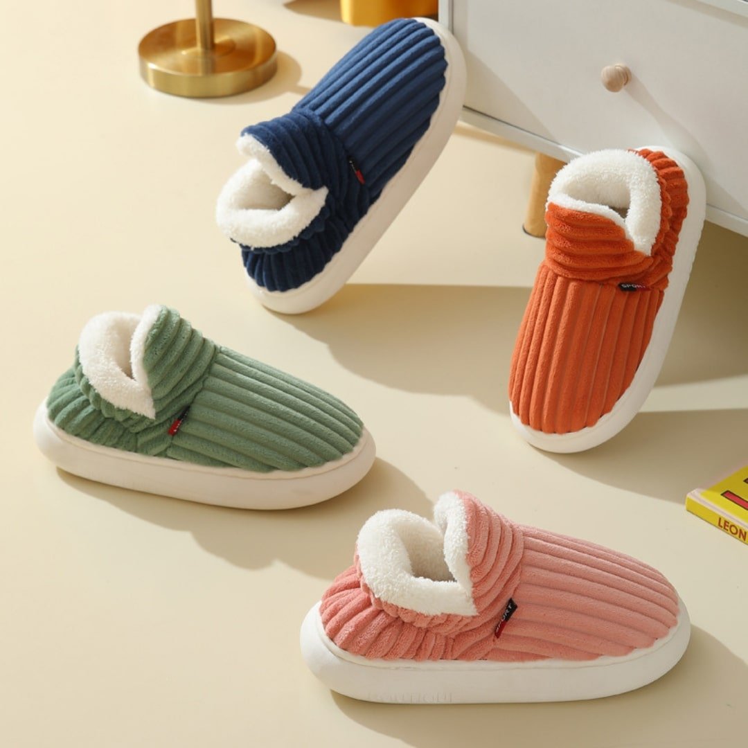 Sneakers Dames met Fluffy Fleece Voering en Zachte Dempende Zool - ZovaFashion - Schoenen Dames