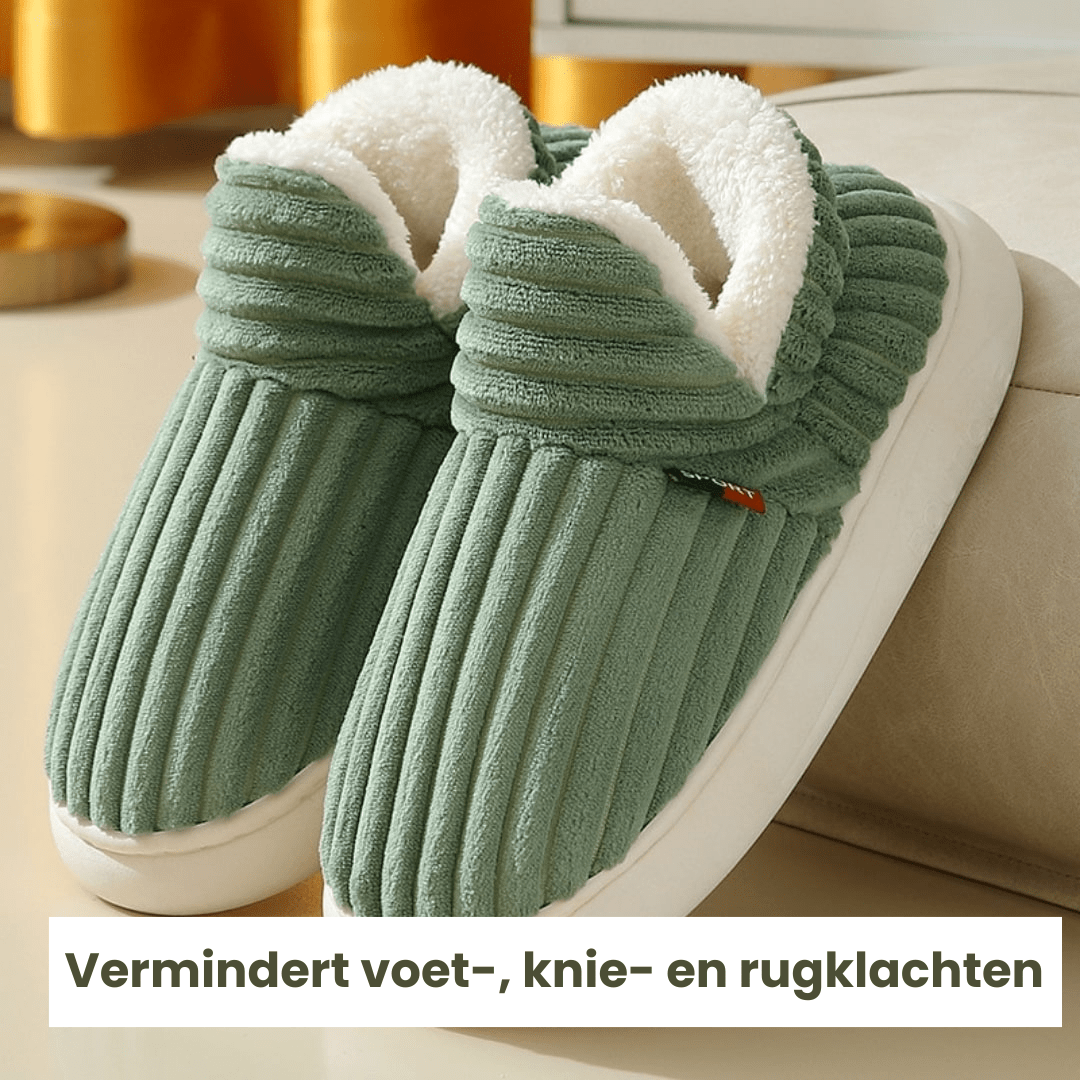 Sneakers Dames met Fluffy Fleece Voering en Zachte Dempende Zool - ZovaFashion - Schoenen Dames