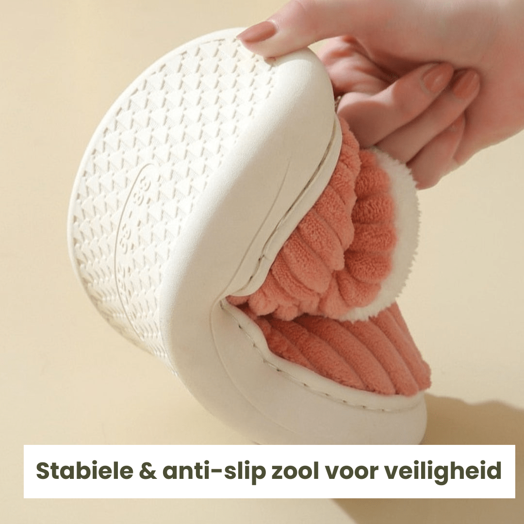 Sneakers Dames met Fluffy Fleece Voering en Zachte Dempende Zool - ZovaFashion - Schoenen Dames