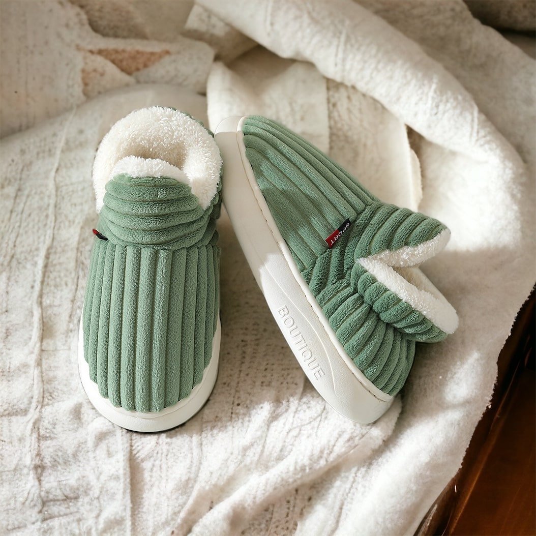 Sneakers Dames met Fluffy Fleece Voering en Zachte Dempende Zool - ZovaFashion - Schoenen Dames