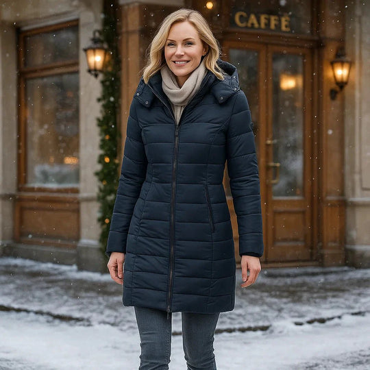 Stilla - Lange Jas met Capuchon - Zachte Voering - Modieus Comfort