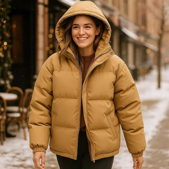 Vivano Klassieke Winterjas met Capuchon