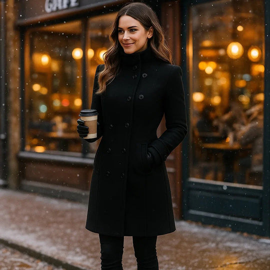 Stijlvolle en warme trenchcoat voor dames - Comfort en elegantie