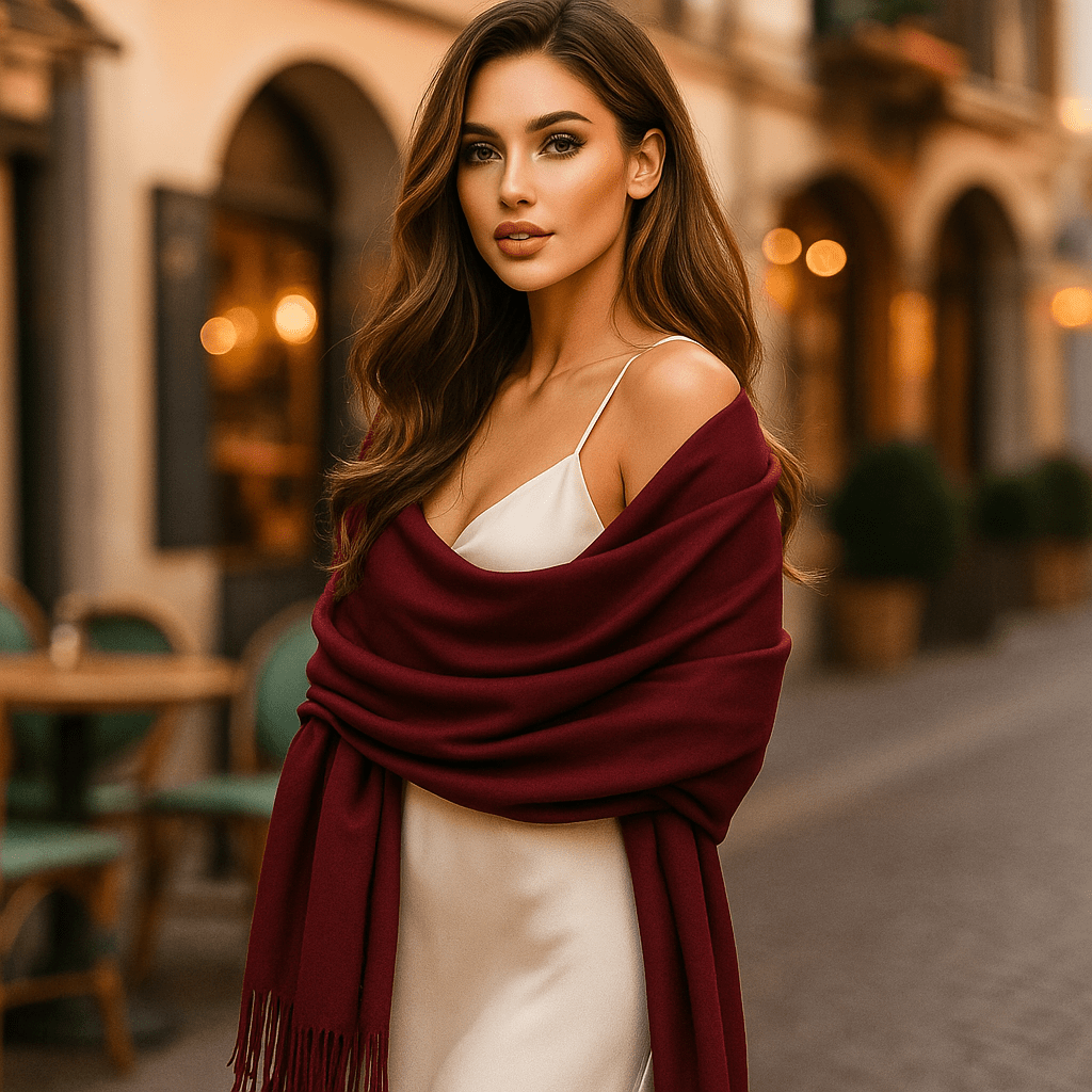 Trendy Dames Pashmina Sjaal – Elegante Luxe Zachtheid