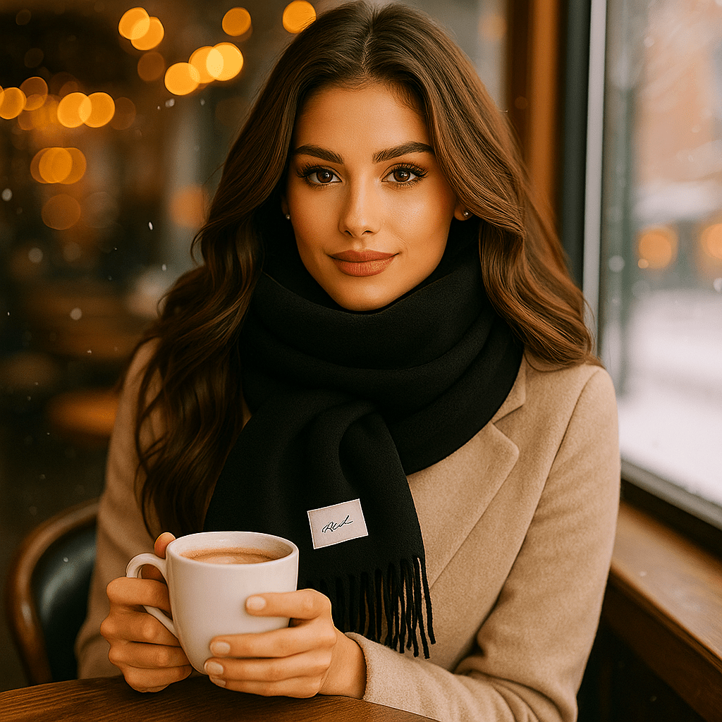 Polaris Sjaal – Warme zachtheid en lichte comfort