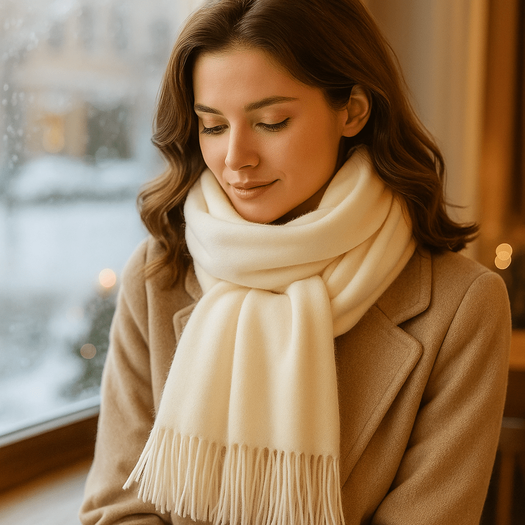 Polaris Sjaal – Warme zachtheid en lichte comfort