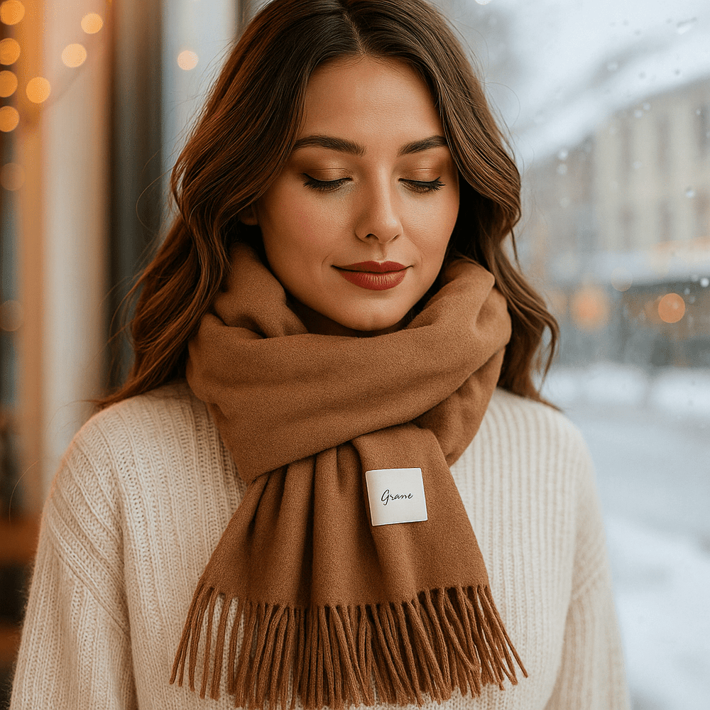 Polaris Sjaal – Warme zachtheid en lichte comfort