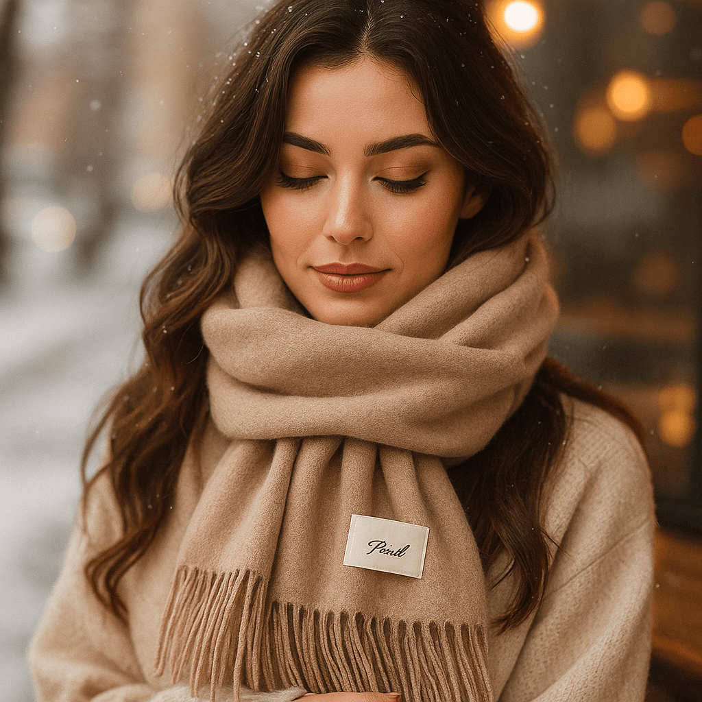 Polaris Sjaal – Warme zachtheid en lichte comfort