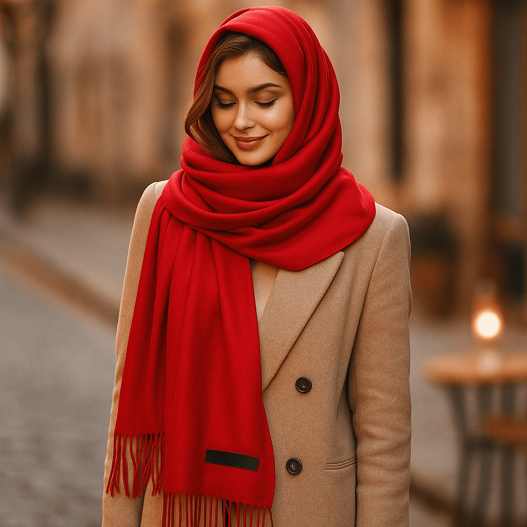 Kasjmier Sjaal voor Dames – Lang, Zacht en Elegant voor de Winter