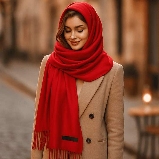 Kasjmier Sjaal voor Dames – Lang, Zacht en Elegant voor de Winter