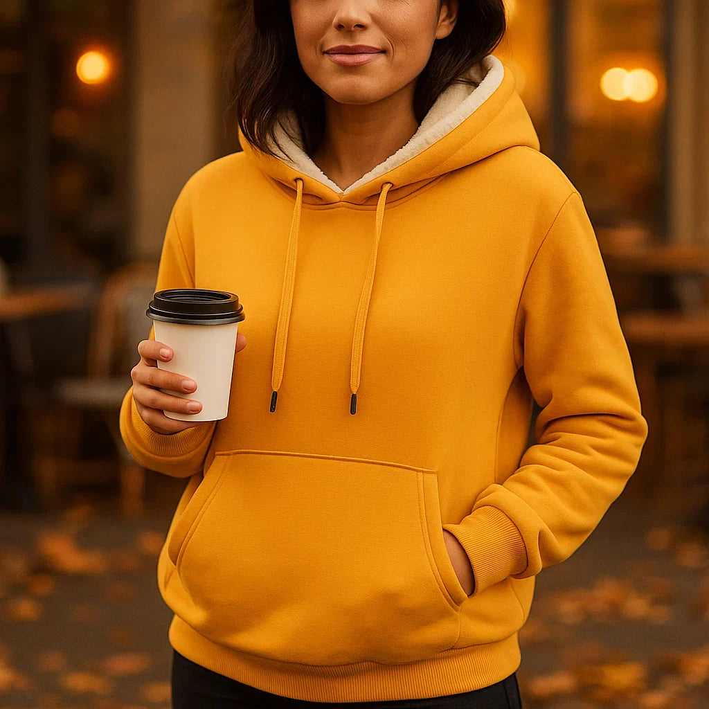 Calliope – Warme Fleece Hoodie met Capuchon