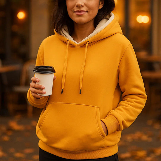 Calliope – Warme Fleece Hoodie met Capuchon