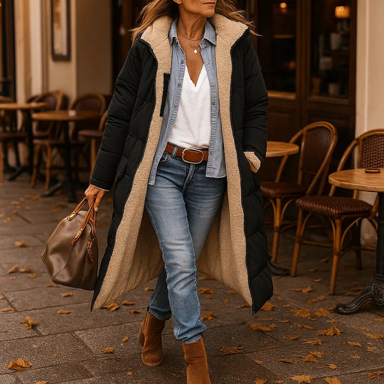 Vivano Lange Winterjas voor Dames