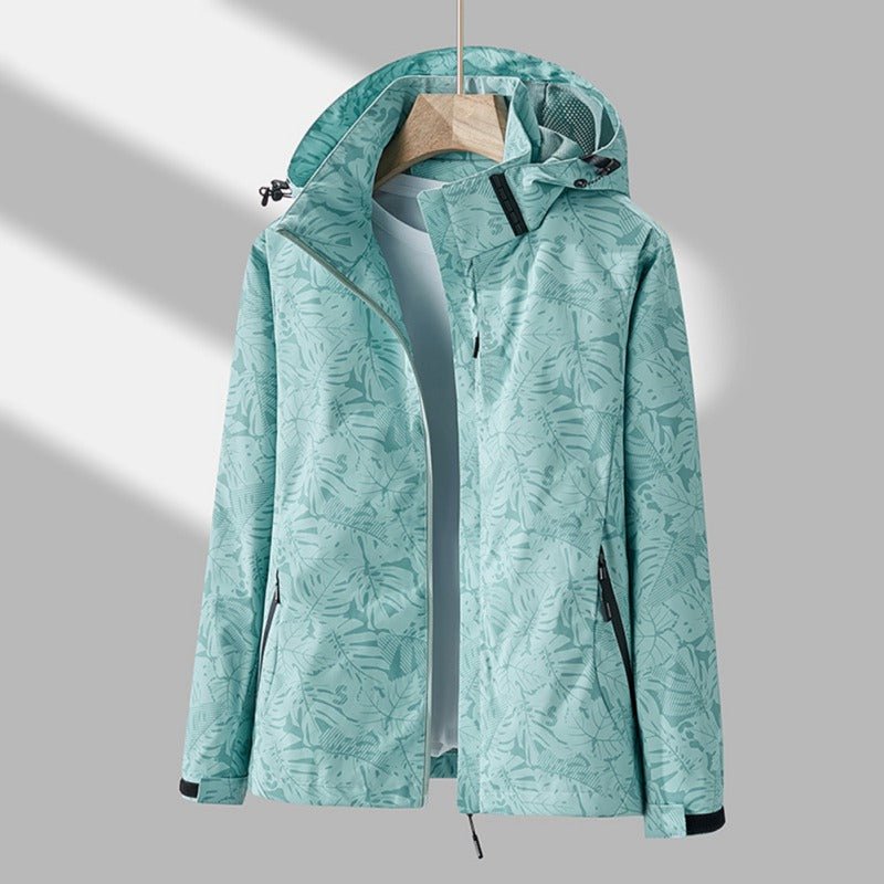 Water - en winddichte jas met capuchon dames - Olda - ZovaFashion - Jassen dames