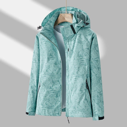 Water - en winddichte jas met capuchon dames - Olda - ZovaFashion - Jassen dames