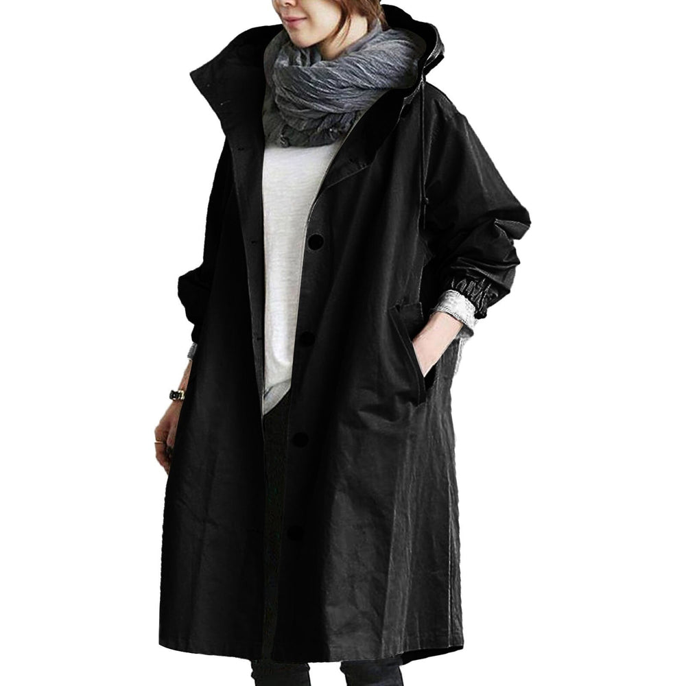 Waterdichte halflange damesregenjas - Rebka - ZovaFashion - Jassen dames